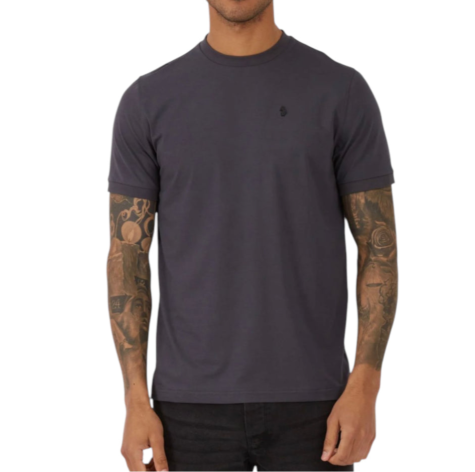 Luke  M690150 Shanghai jersey crew tee Colour Charcoal