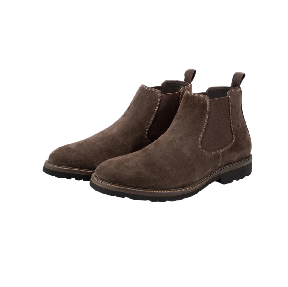 John white Vigo sued Chelsea boot -  Colour Brown