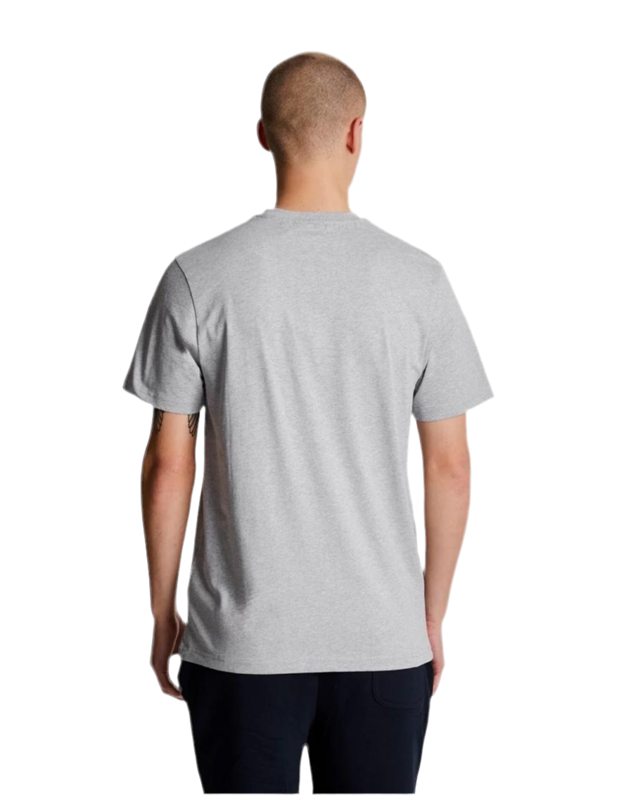 Lyle&Scott TS400VOG plain t shirt - Colour Light grey marl