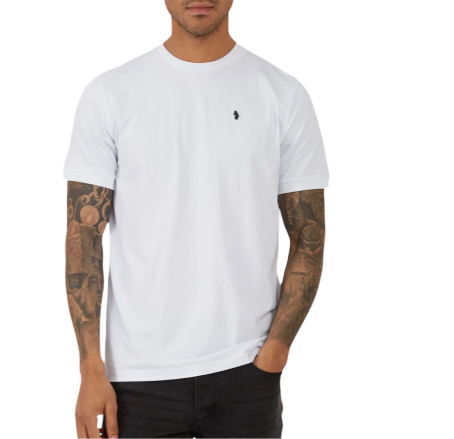 Luke  M690150 Shanghai jersey crew tee Colour White 