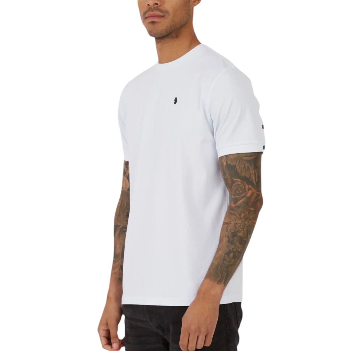 Luke  M690150 Shanghai jersey crew tee Colour White 