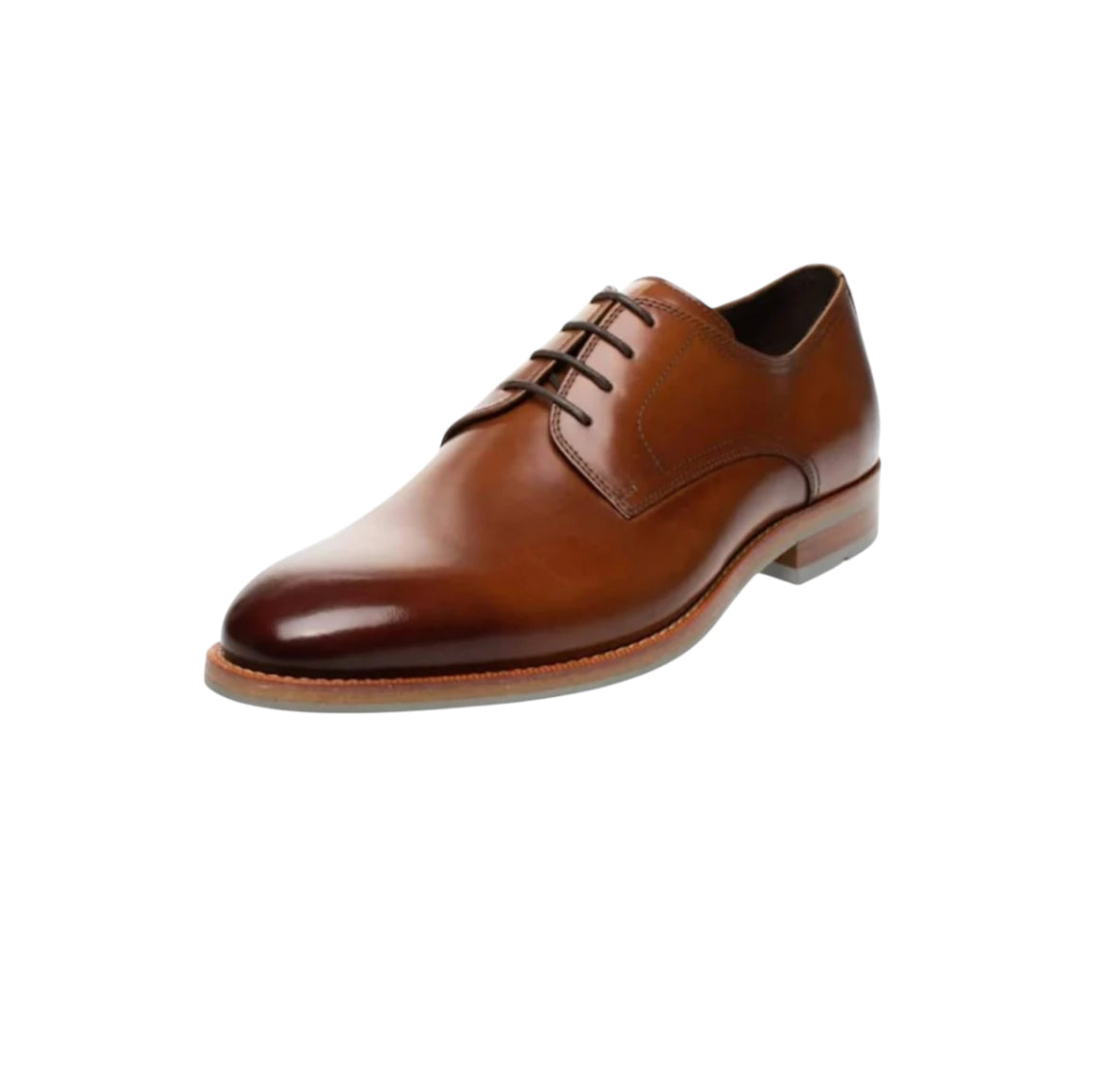 John white Lyon derby shoe - Colour Tan