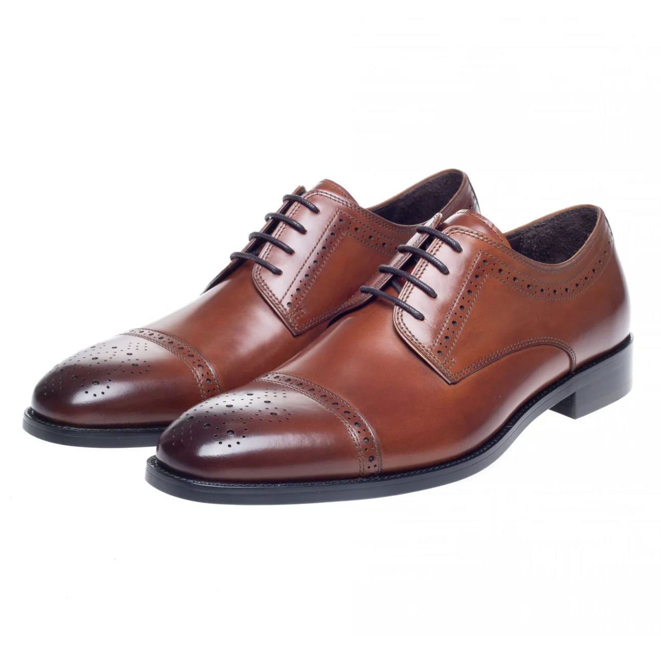 John white  Lucan brogue - Colour Tan