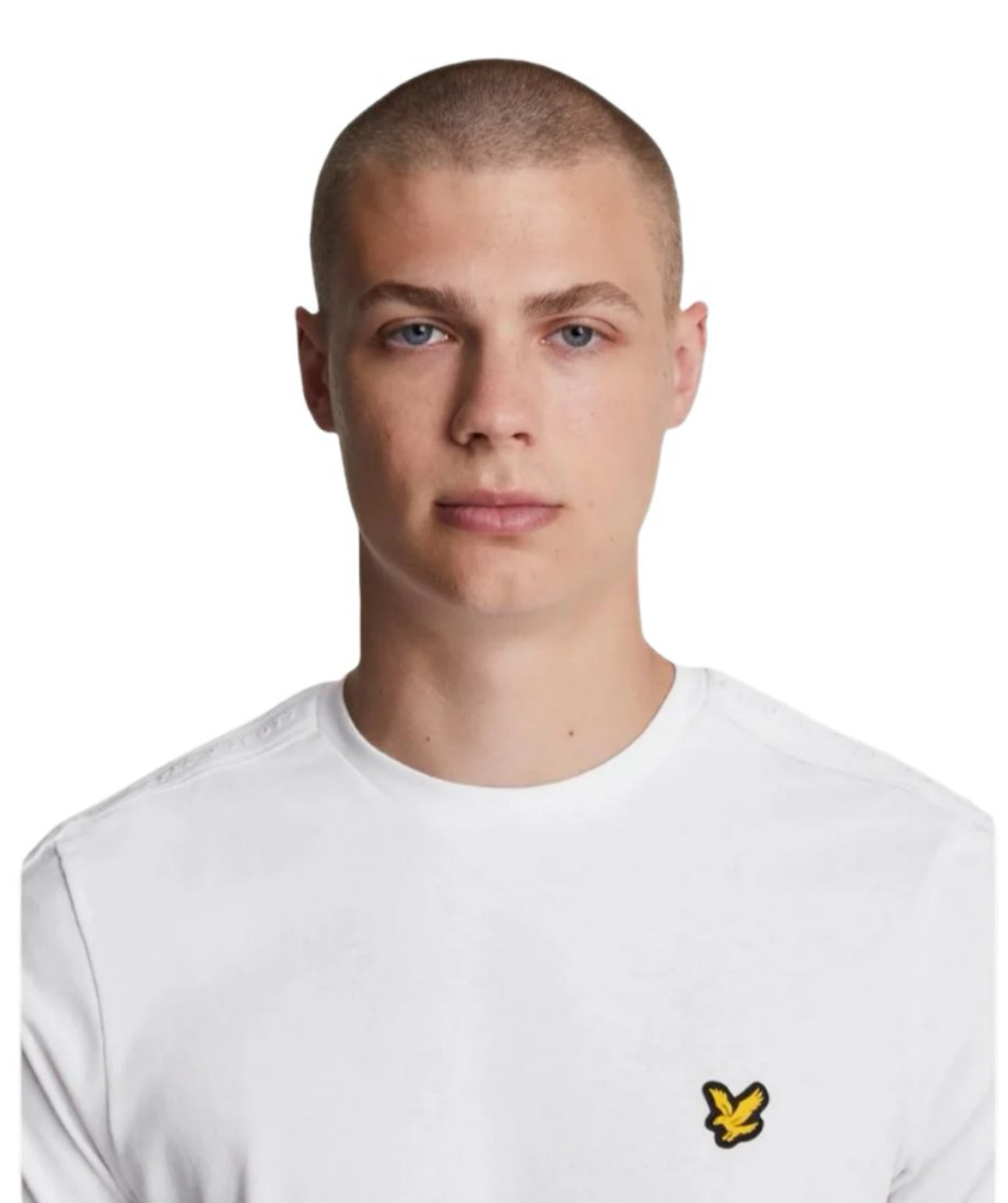 Lyle&Scott TS2181SP tape t shirt - Colour white