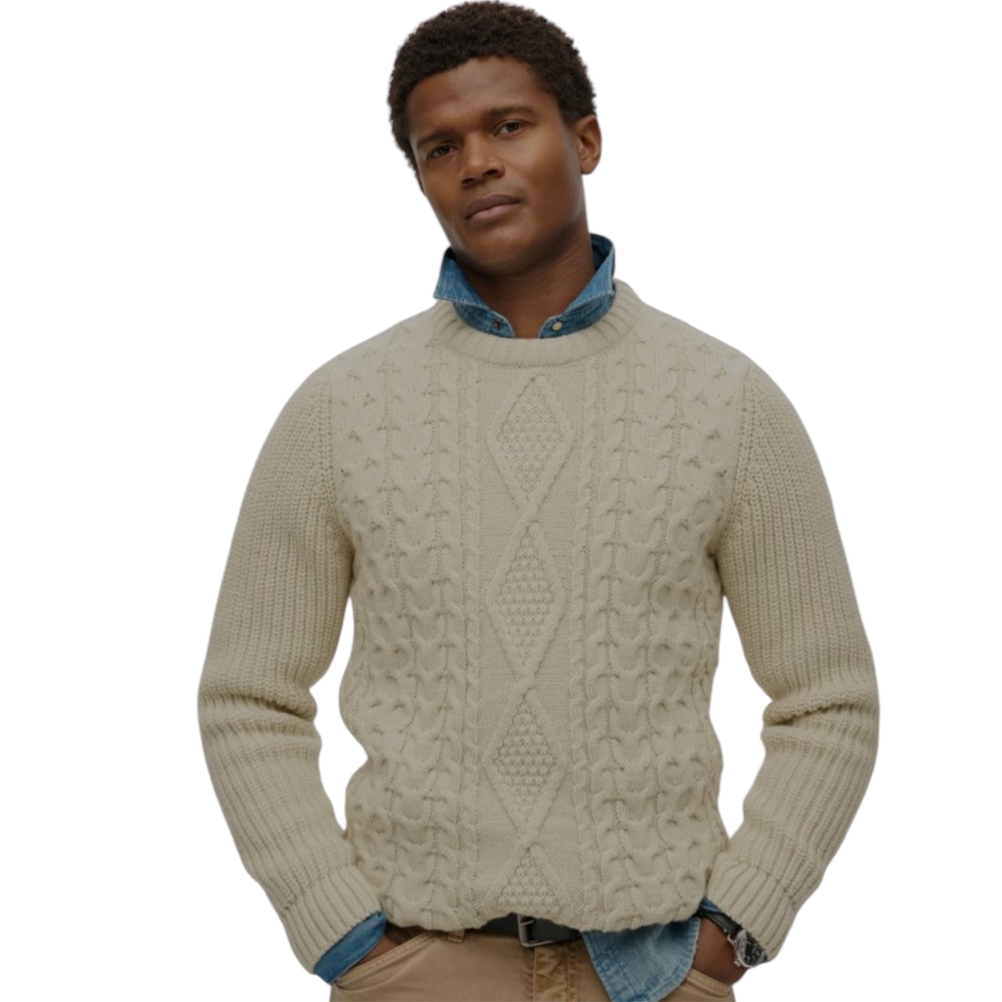 M6110638A - JACOB CABLE JUMPER - ECRU