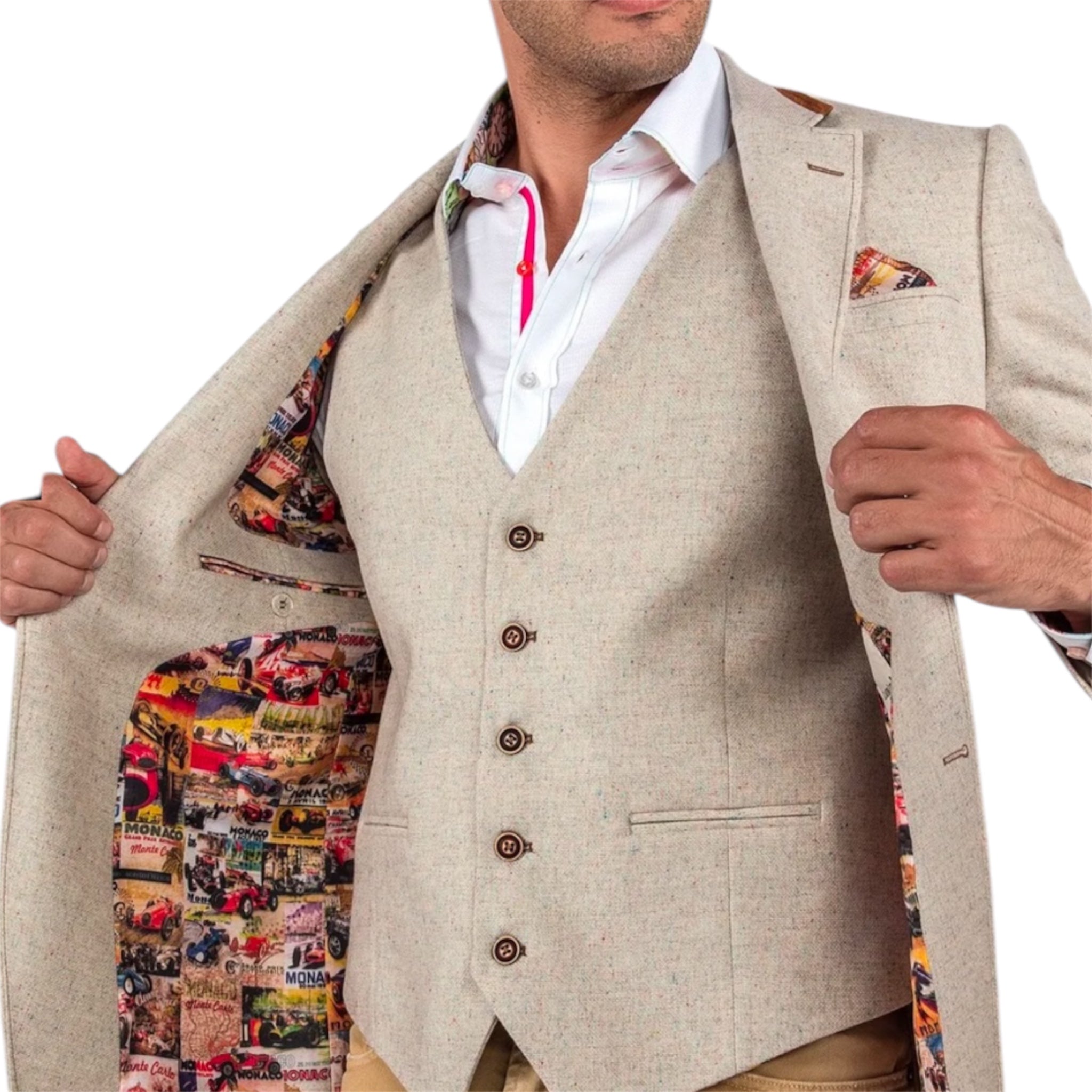 Claudio Lugli Monaco Blazer and Waist Coat