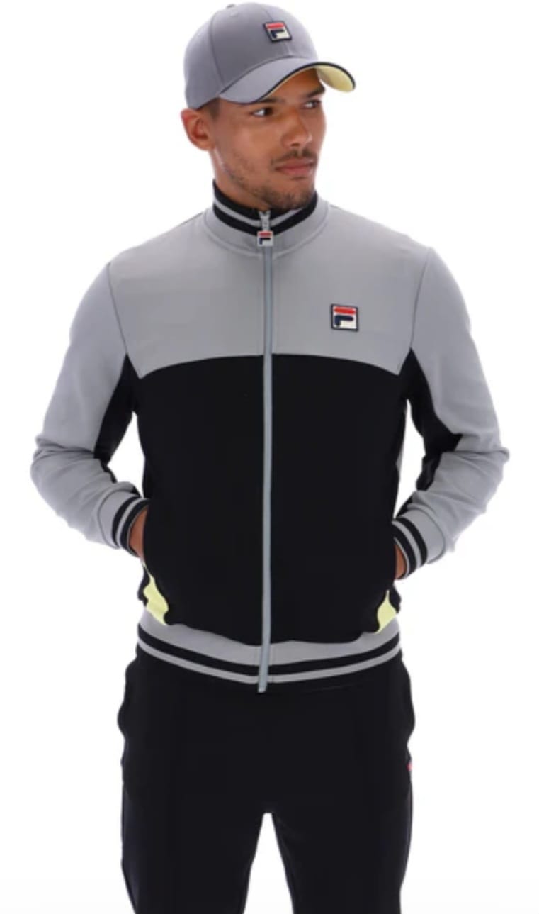 FILA 181K93 - TIEBREAKER -FUNNEL NECK TACK JACKET