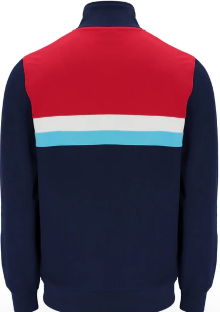 FILA 24MH002 - DIDER - COLOUR BLOCK TRACK JACKET - FILA NAVY, FILA RED, GARDENIACYAN BLUE