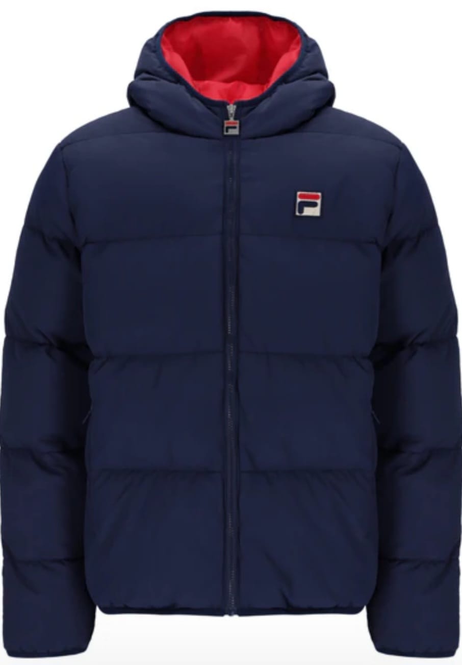 FILA 23MH008 - HARRY - HEAVILY PADDED PUFFER JACKET - FILA NAVYFILA RED