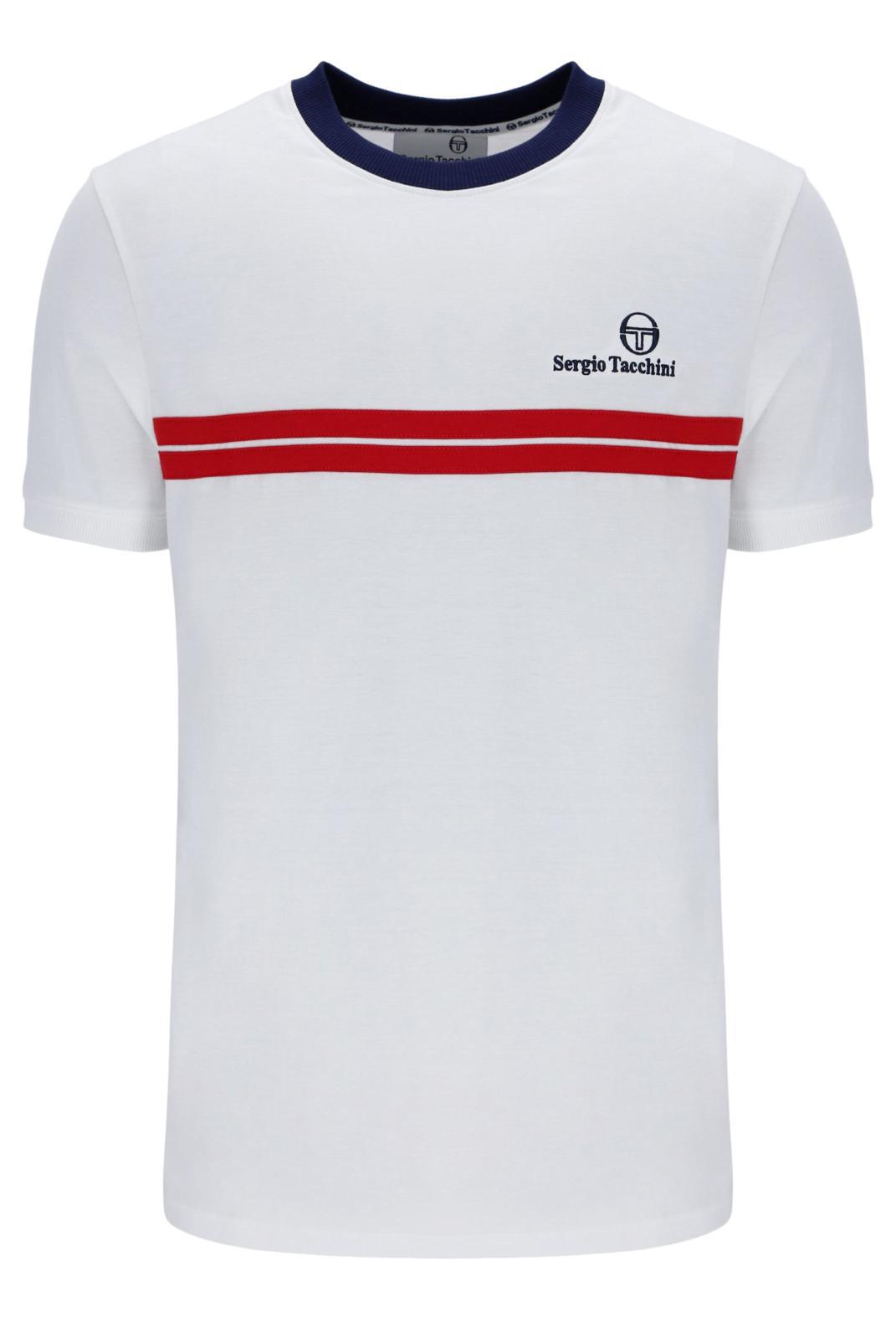 Sergio Tacchini 21143-016 New supermac t - Colour White, maritime blue