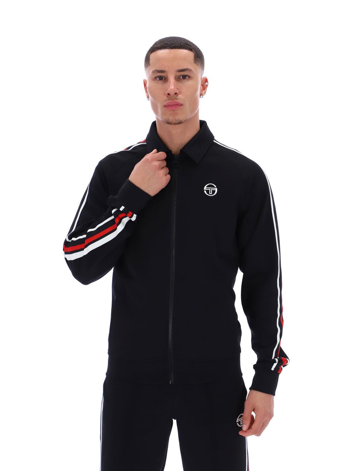 Sergio Tacchini 21116_160 Renshaw tape track top - Colour Black