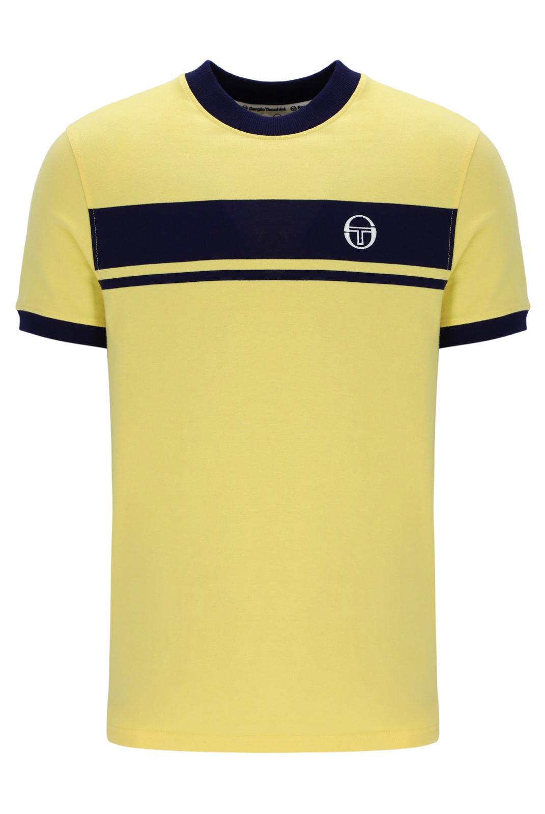 Sergio Tacchini  14593-0072 Master tee - Colour Lemon drop, maritime blue