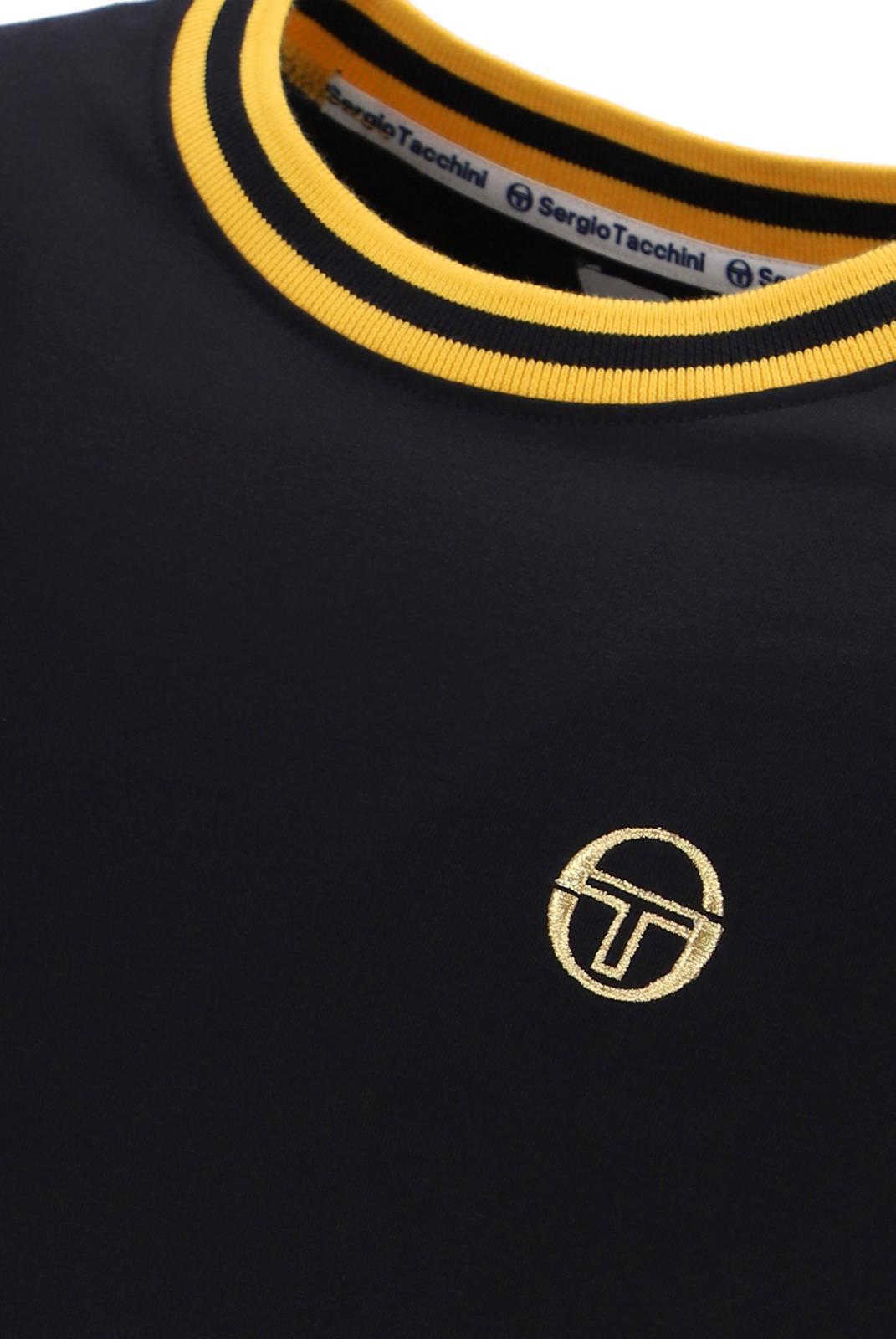 Sergio Tacchini 16208-905 Rainer Ss T-shirt Black/Gold