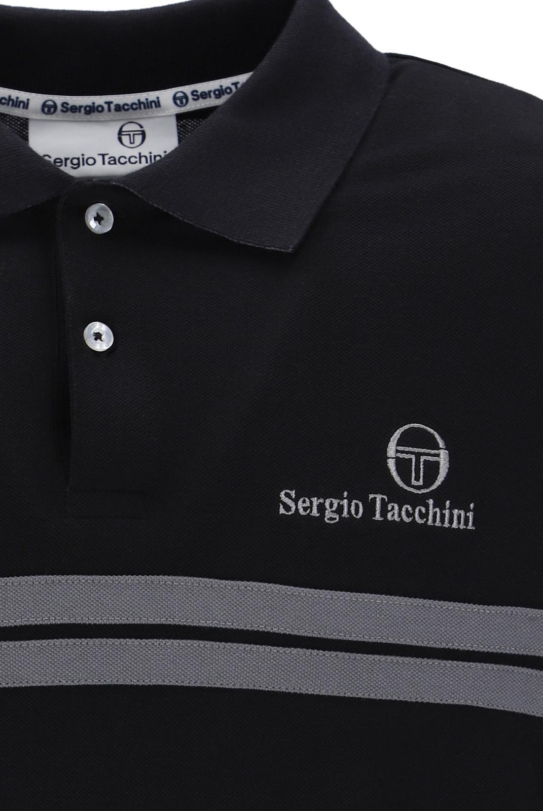 Sergio Tacchini 21140-507 New supermac polo - Colour Black, quiet shade