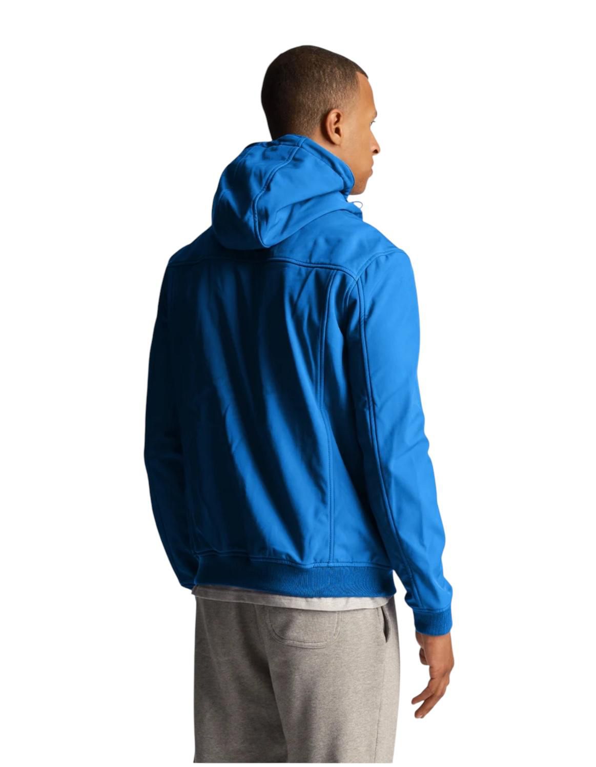 Lyle&Scott JK1424VN softshell jacket - Colour Spring blue