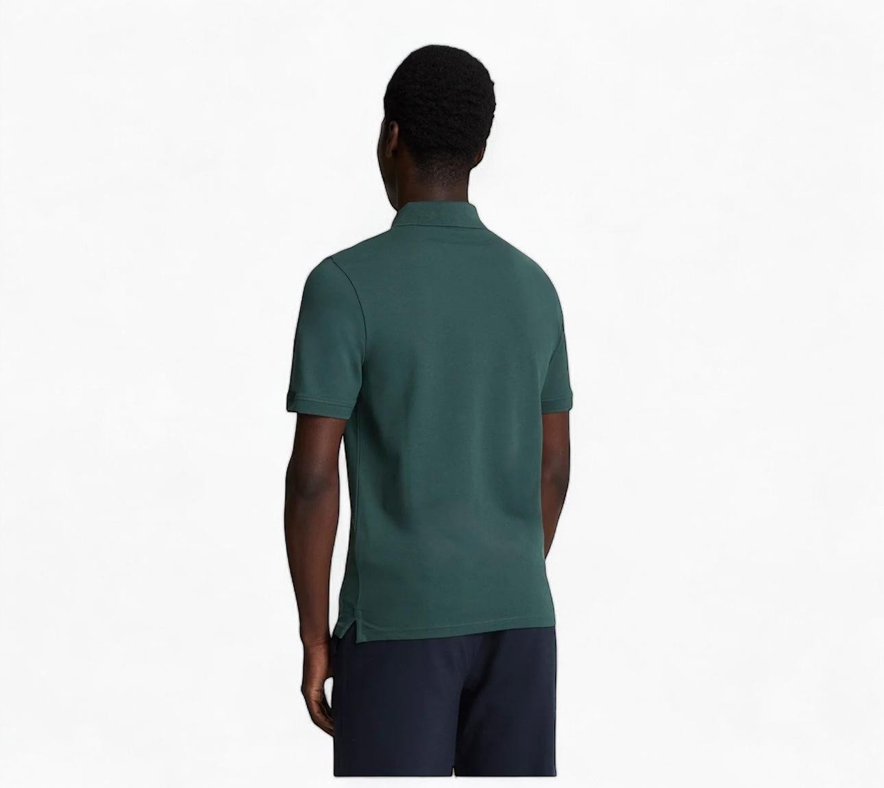 Lyle&Scott SP400VOG plain polo shirt - Colour Argyle teal