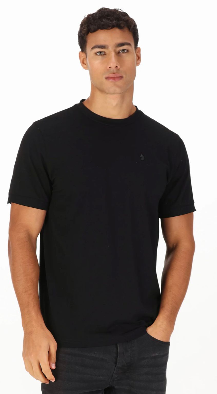 Luke M690150 Shanghai jersey crew tee Colour Black